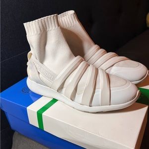 Tory Burch Sport banner performance sock sneaker